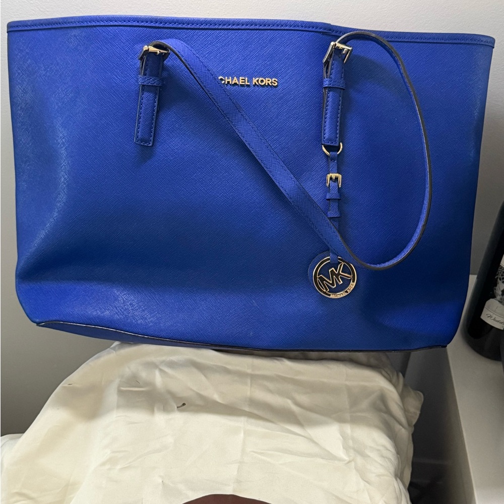 Michael Kors cobalt Blue Tote